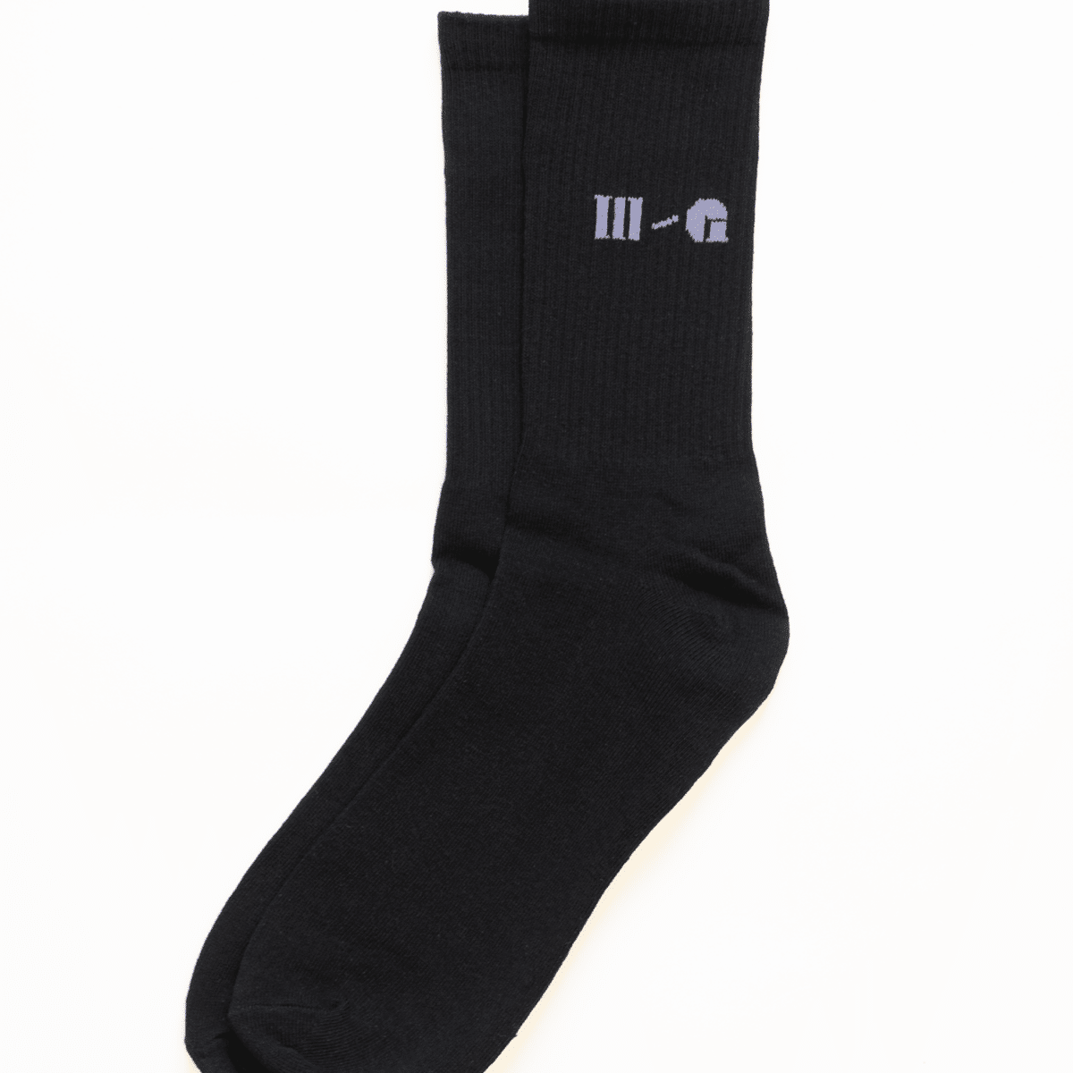 Chaussettes noires MG, 2 paires